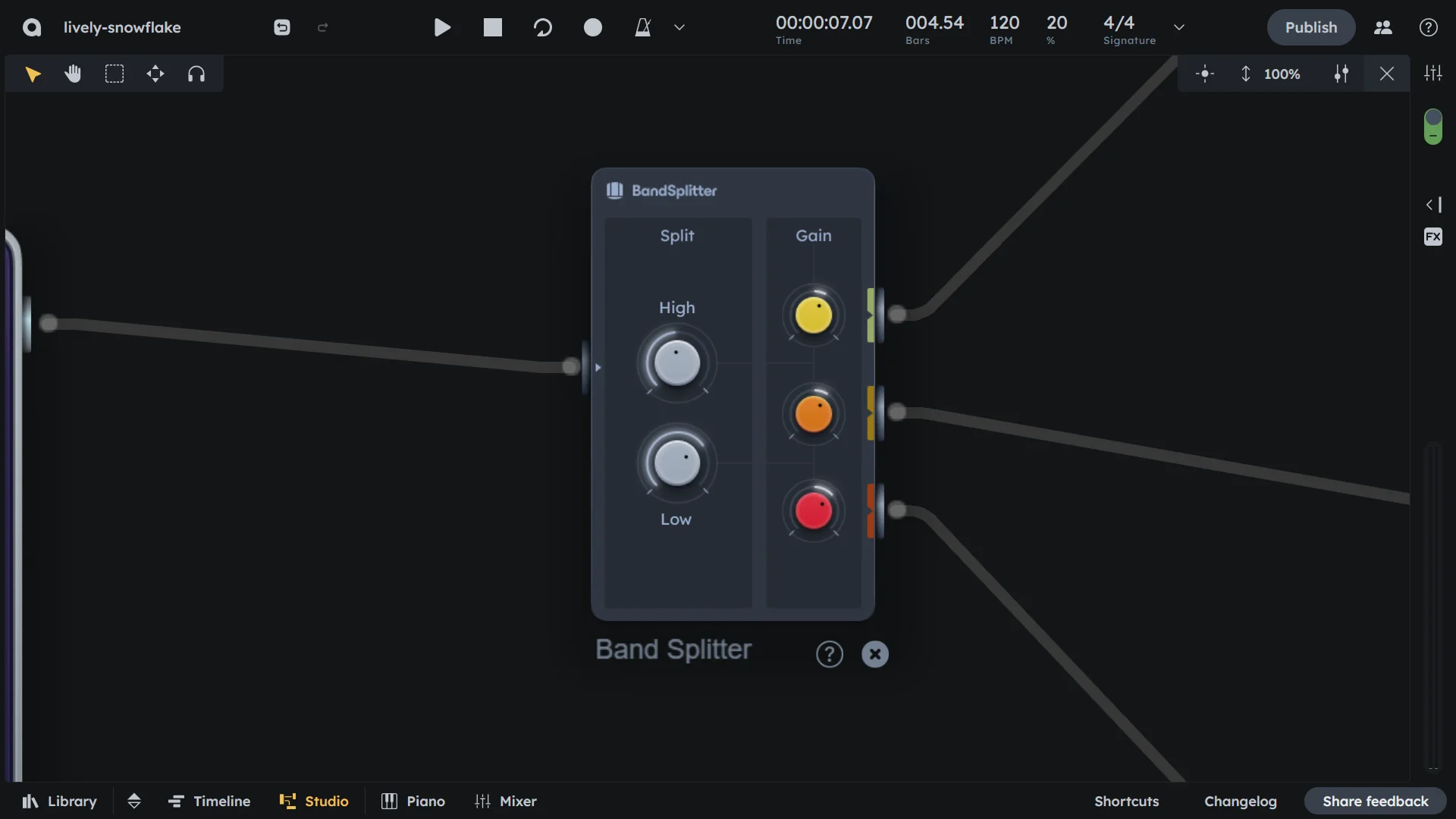 BandSplitter Device