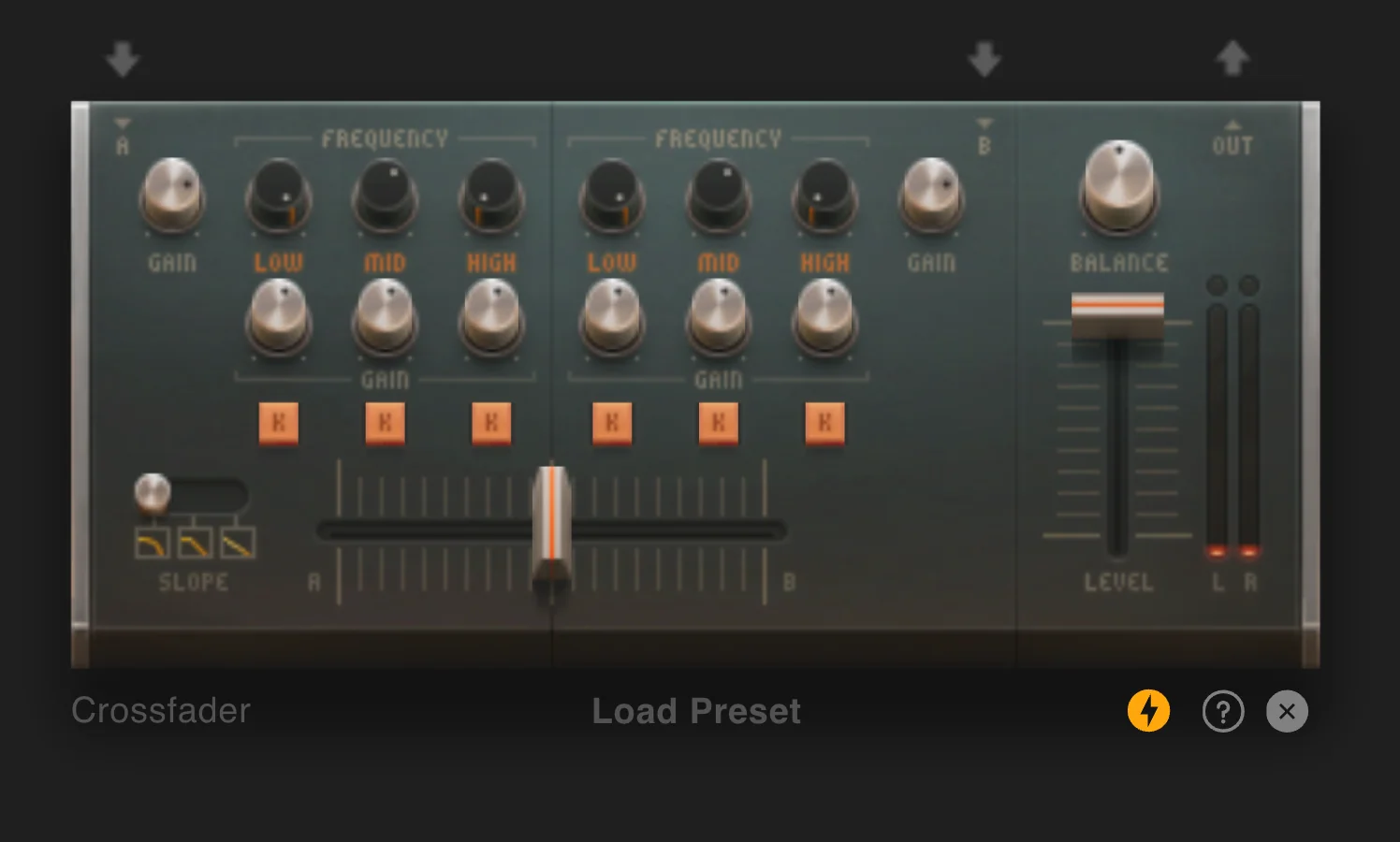 Crossfader Device
