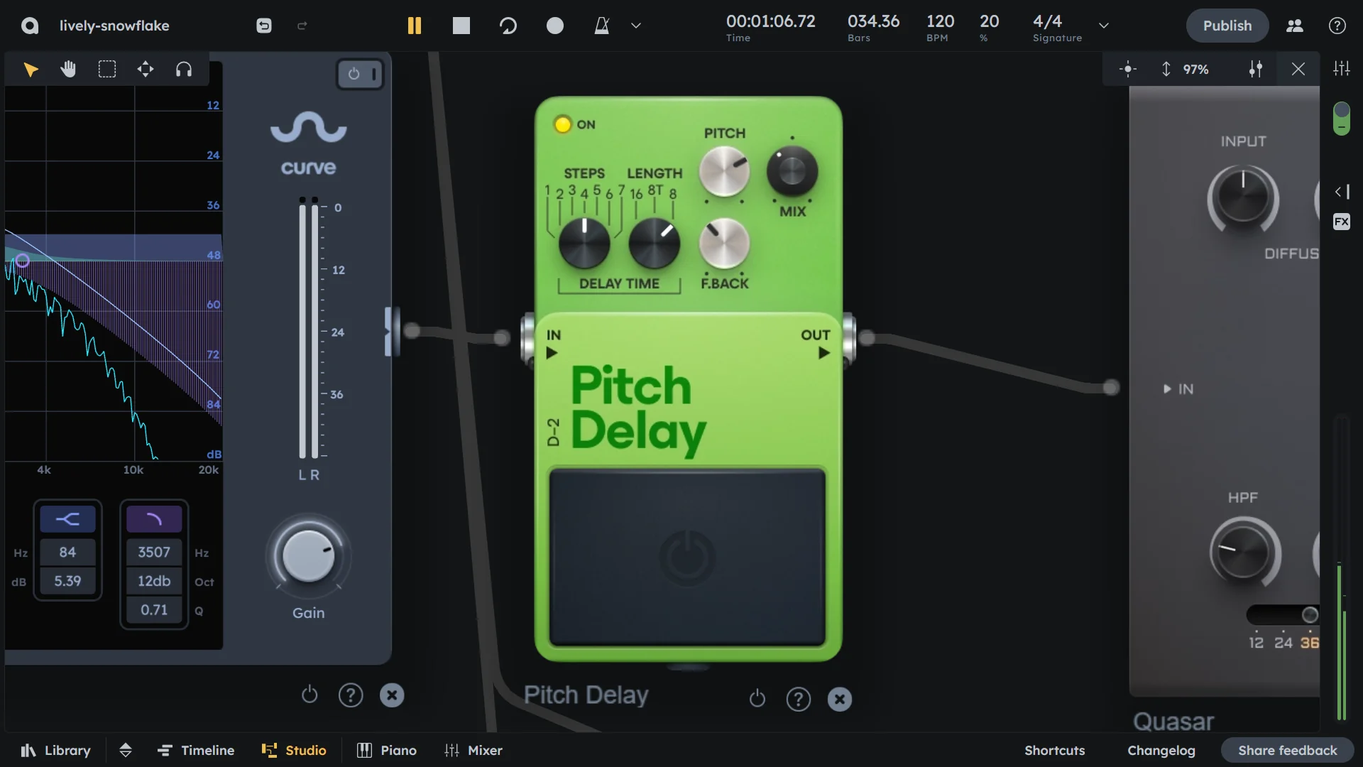 Pitch Delay Device